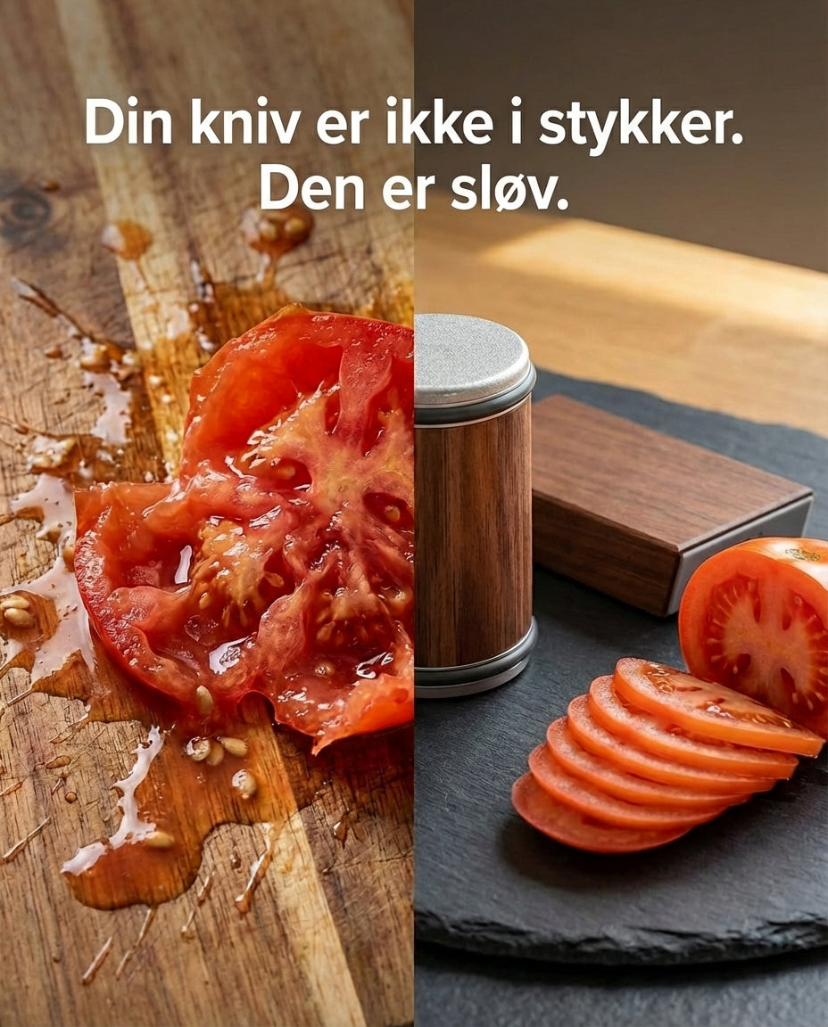 THE ROLLING EDGE | Rullende knivsliper med diamantskive