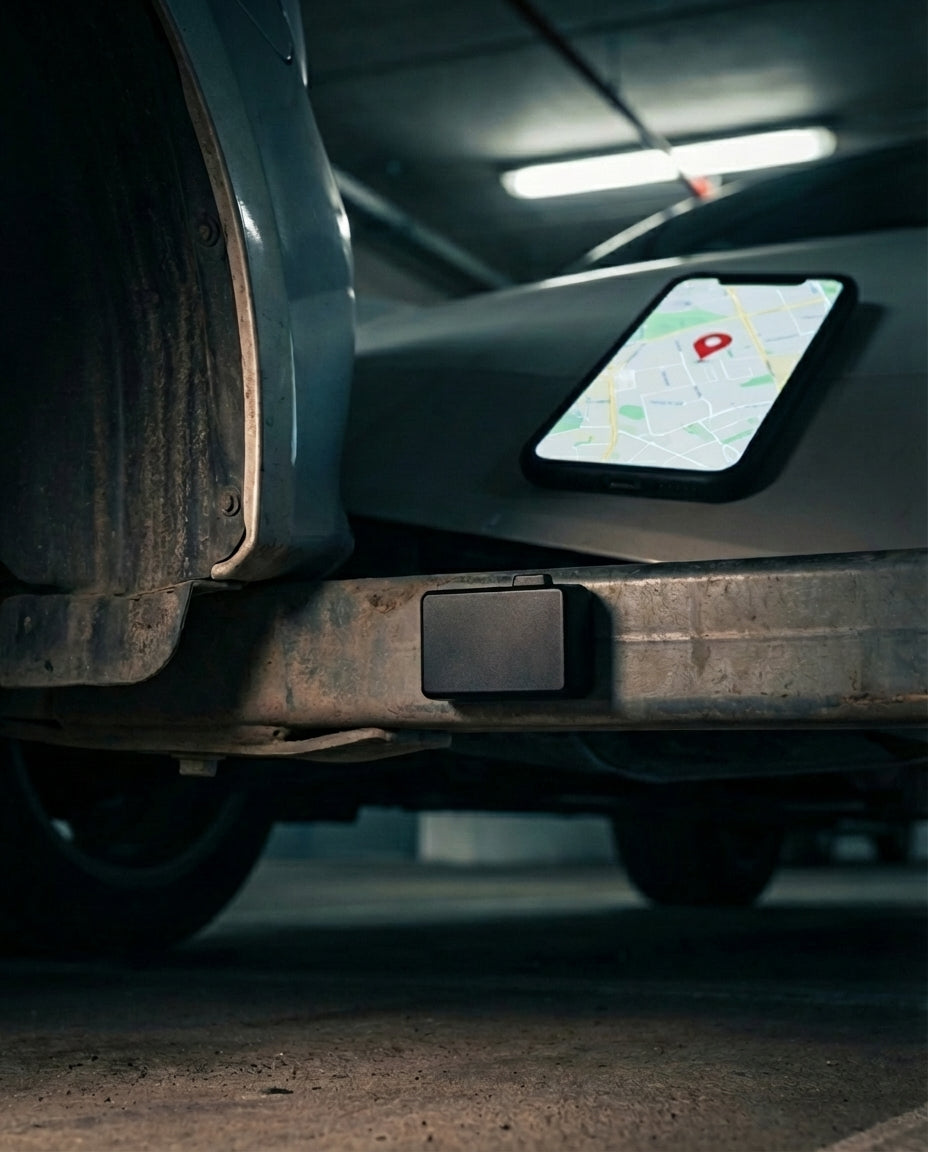 Mini Magnetisk GPS-tracker | Verdensomspændende dækning & Realtid