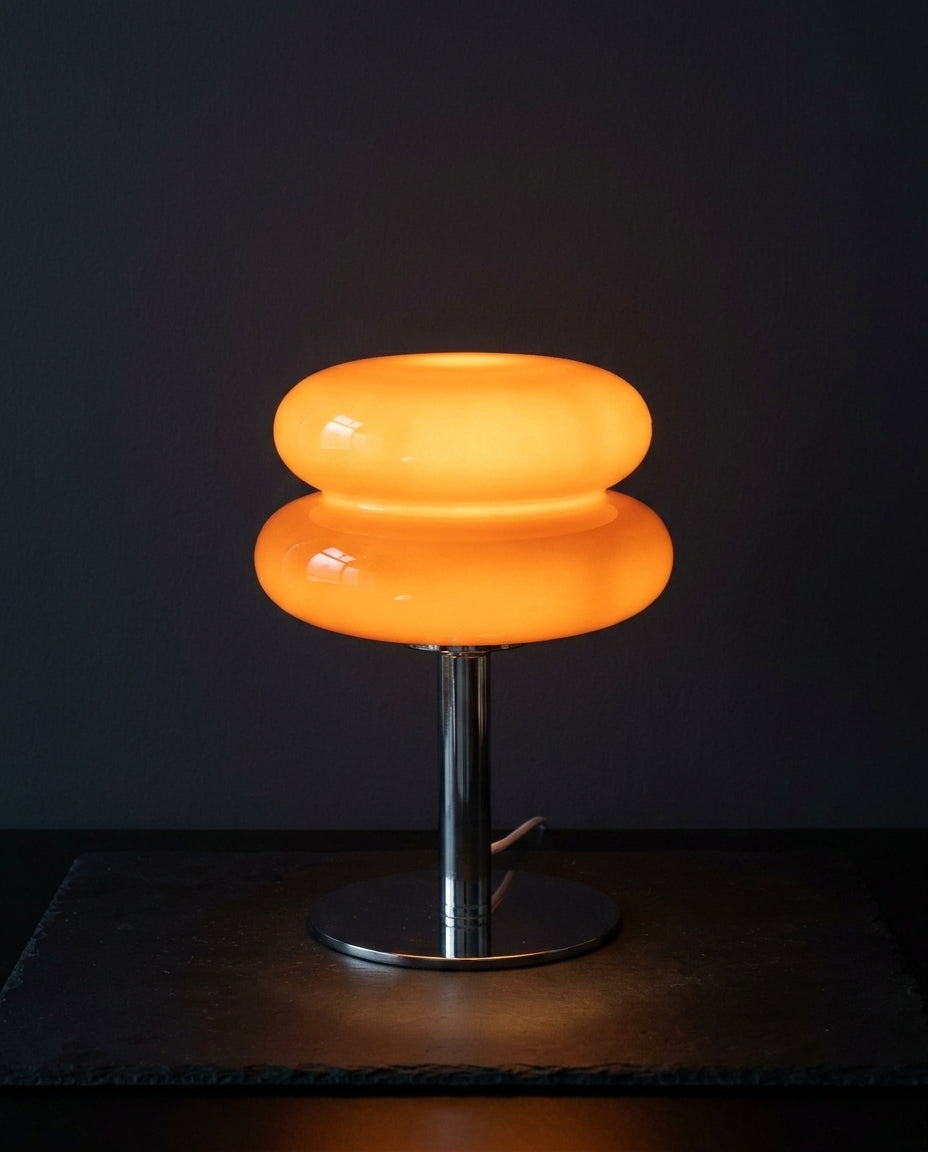 LED Bauhaus-bordlampe | Retro Orb Glødende Skrivebordslampe
