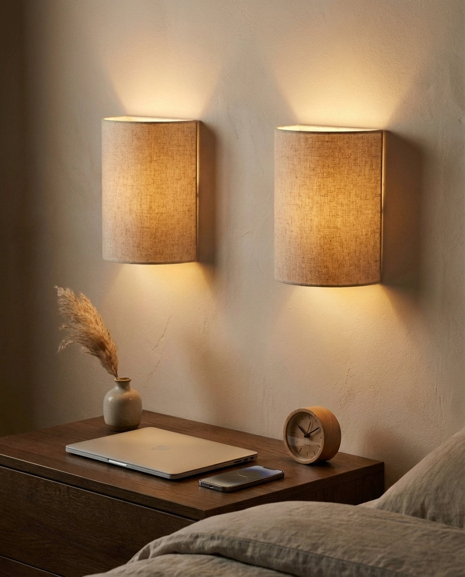 Trådløs væglampe | Magnetisk genopladelig lampe – hørskærm