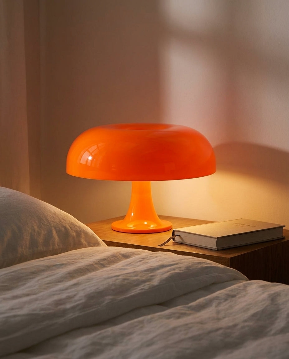 Bærbar Svampelampe – Trådløs Varmt Glødende Bordlampe