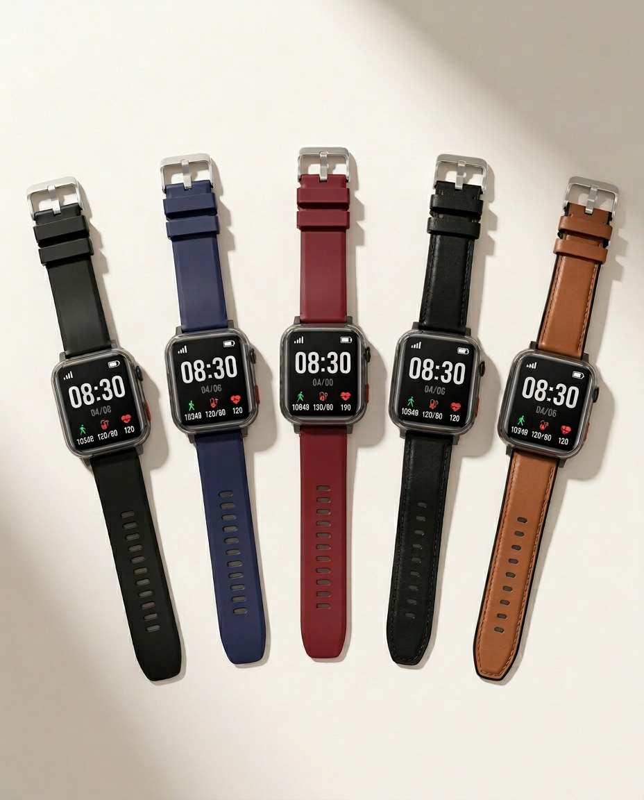 4G Smartwatch GPS SOS Blodsukker Sundhed | ConnectCare Pro