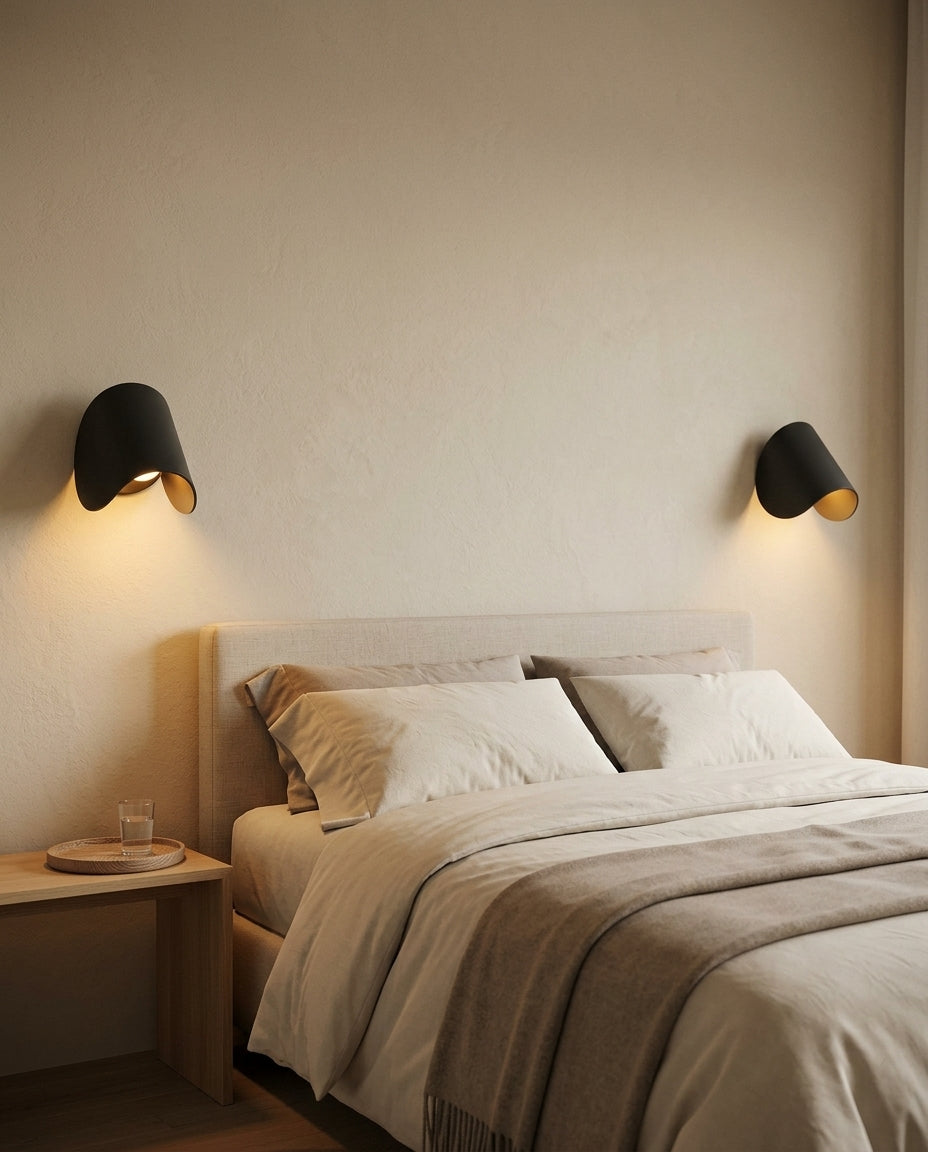Farveskiftende LED-Væglampe | Moderne Mat Design