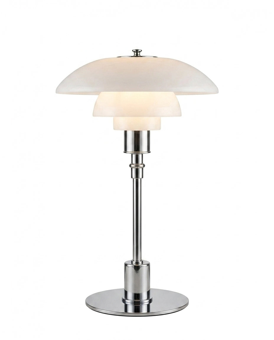 LED-bordlampe – Skandinavisk design | Jern & glas