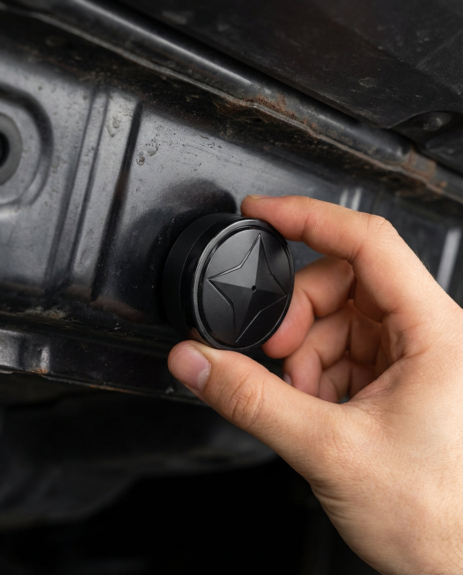 Magnetisk GPS-tracker – Realtidssporing til køretøjer & mere