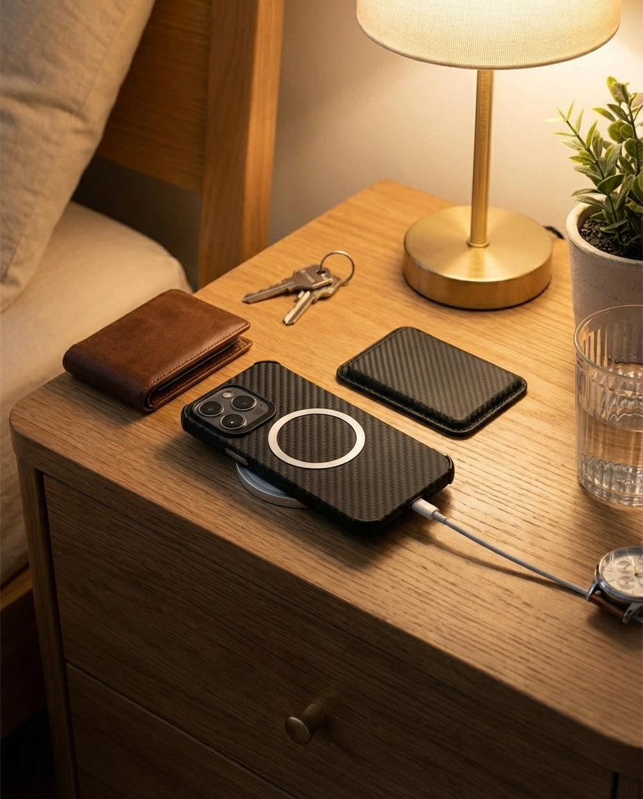 MagSafe pung-cover | CarbonShield Folio