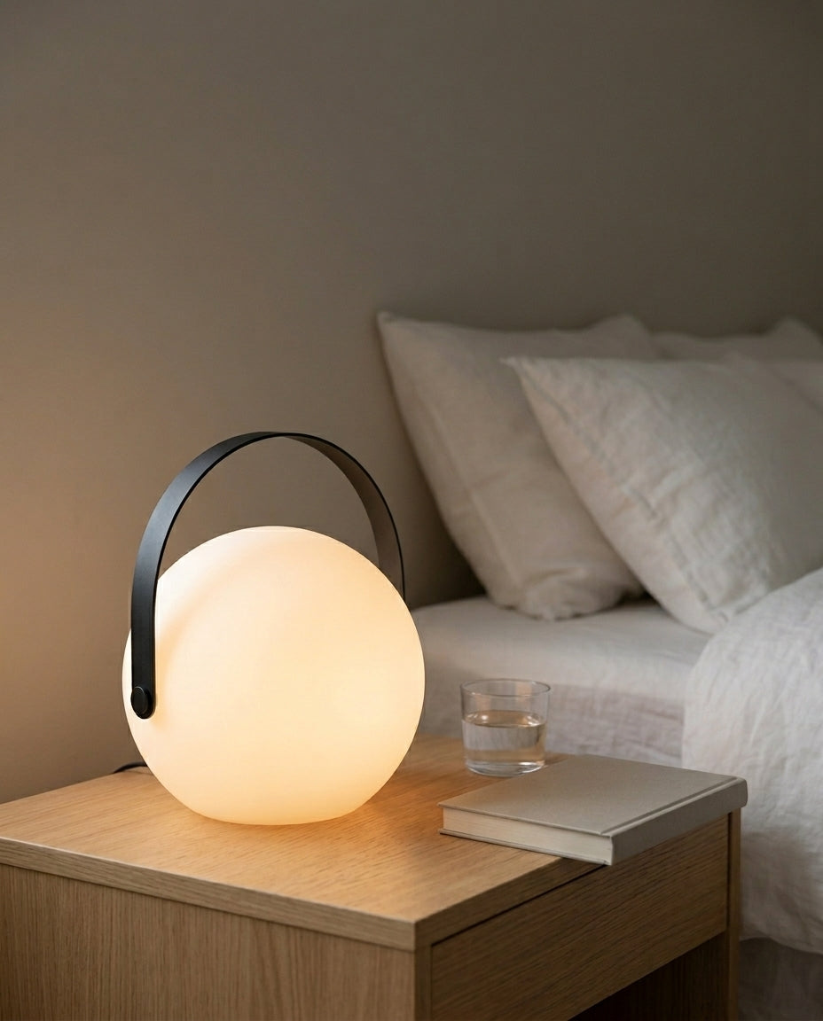 Bærbar LED-lygte | Trådløs genopladelig bordlampe