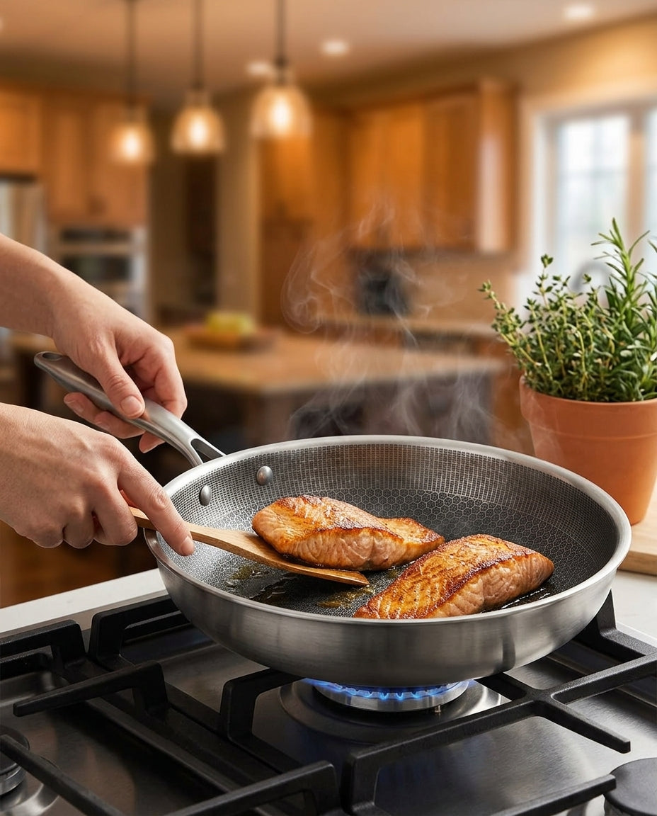 Rustfri Stegepande Non-Stick | PixelCook Pro 30cm