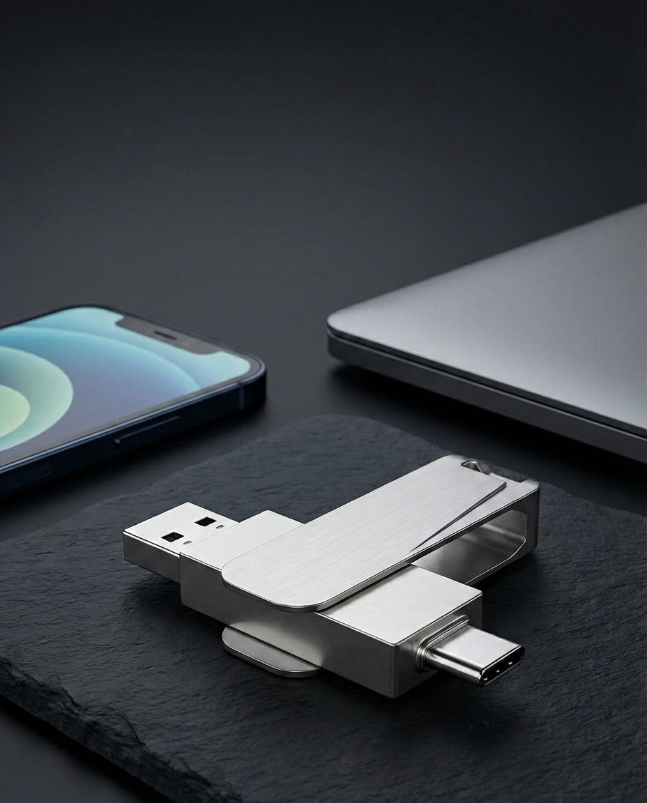 VaultDrive SwiftVault | USB-Stick — USB-C & USB-A