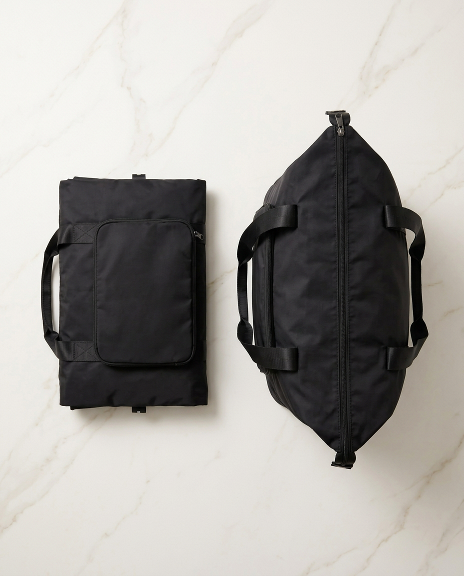 Foldbar rejsetaske – Stor udvidelig weekendtaske