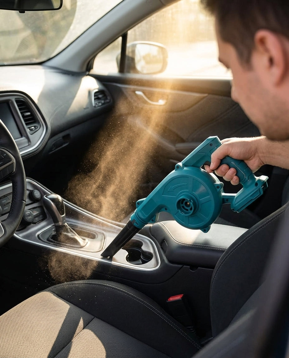 Trådløs elektrisk løvblæser og støvsuger | AirBlast Pro