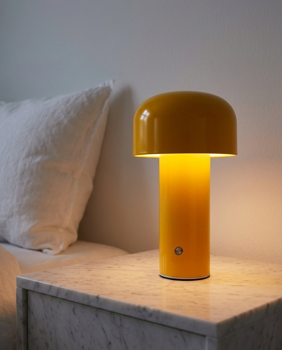 Svampelampe | Genopladelig LED-touch-lampe til skrivebord