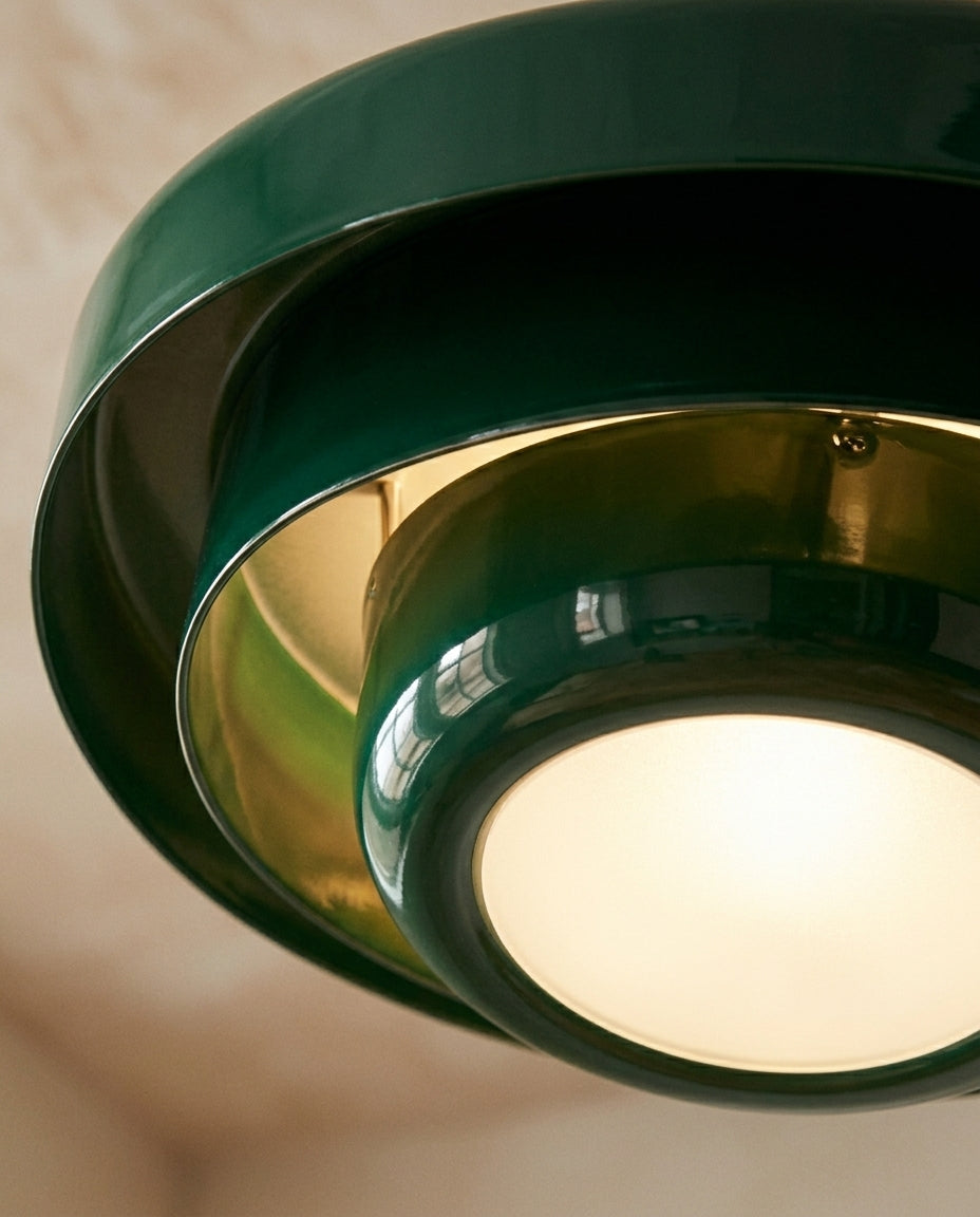 Nordisk pendel | Flerlagsdesign vintage LED-loftlampe