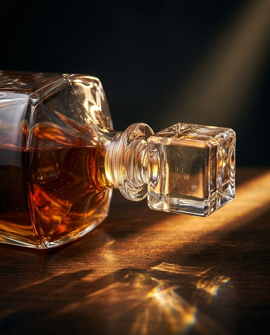 Krystalwhisky-Set | Karaffel og Glas – Gaveæske