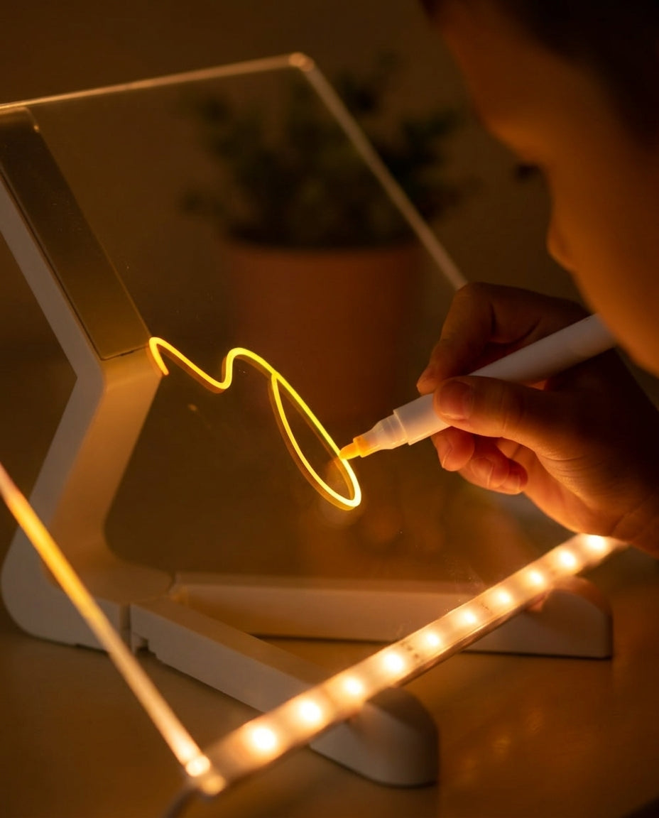 GlowBoard | LED-TEGNEBRÆT TIL BØRN