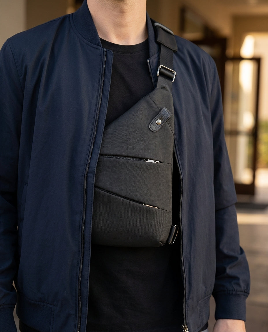 Enkeltrem Tyverisikret Skuldertaske | SlimShield