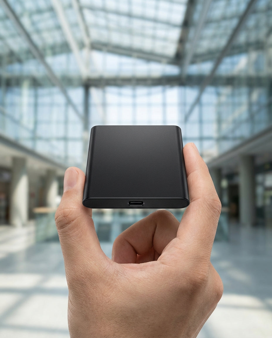 Bærbar SSD 128TB | Ultrahurtig USB-C ekstern drev