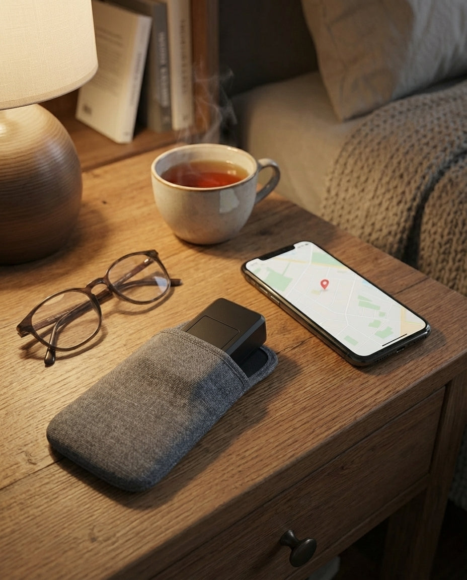 Mini Magnetisk GPS-tracker | Verdensomspændende dækning & Realtid