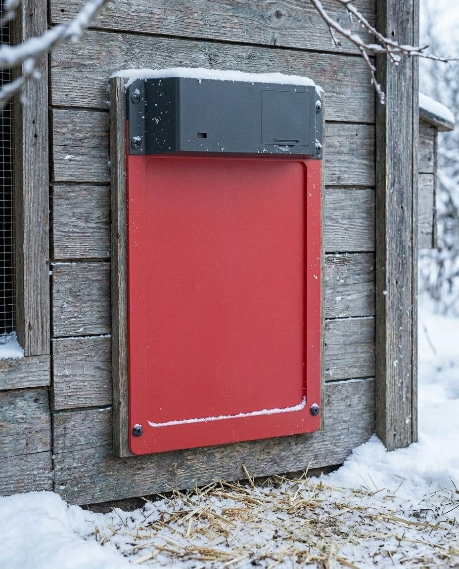 Automatisk hønselem | Lyssensor, vejrbestandig