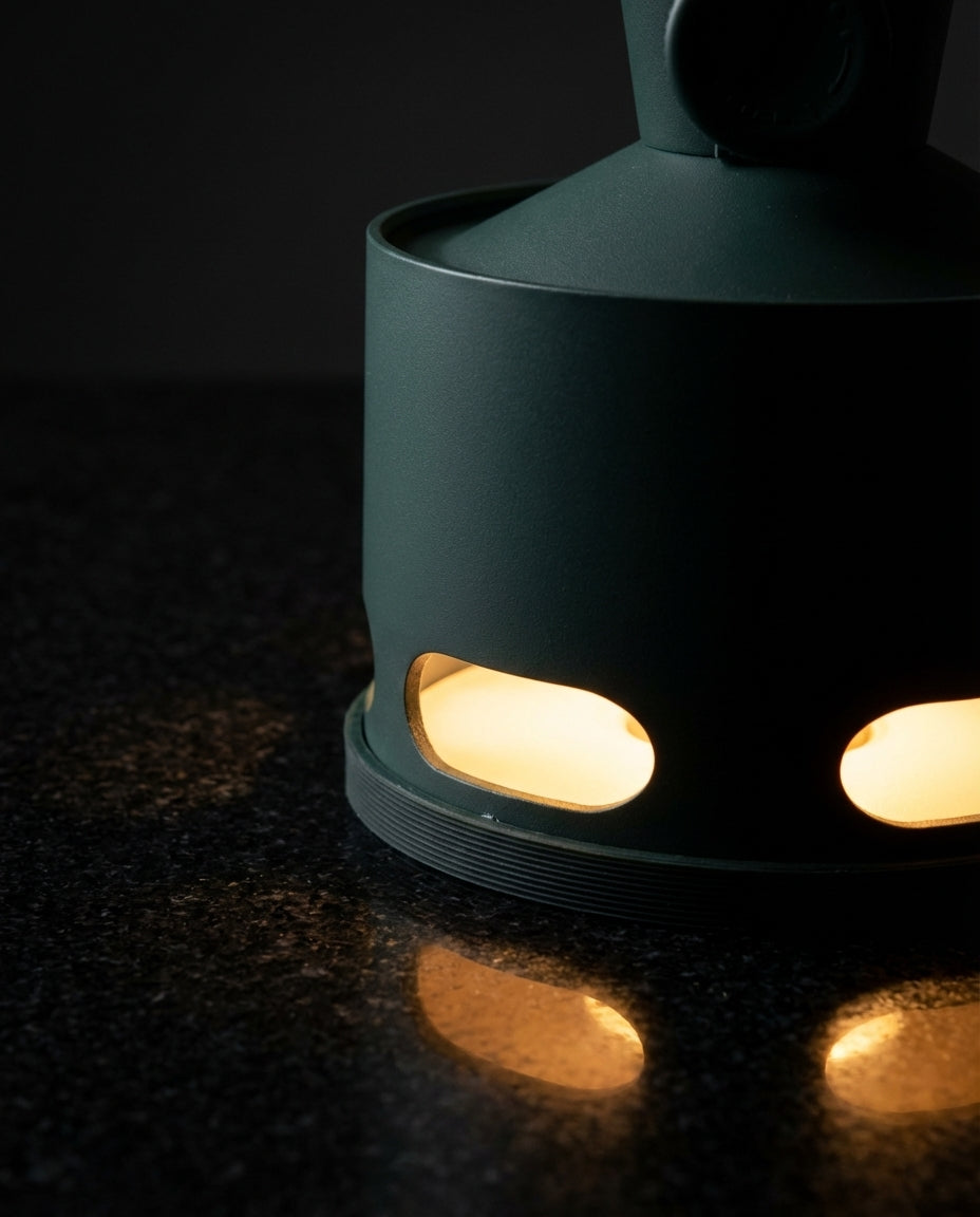 Genopladelig Vintage LED-lygte – WickGlow | USB-C