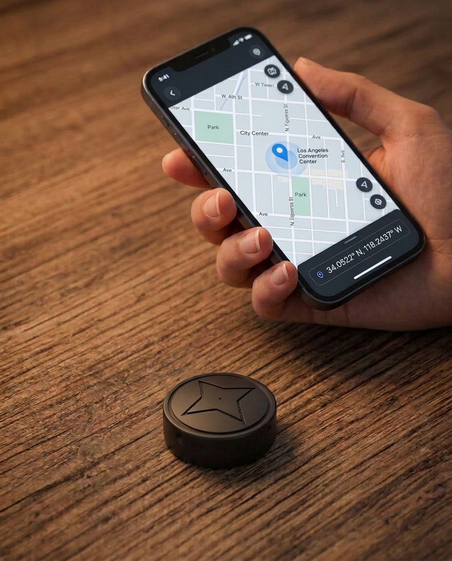 Mini magnetisk GPS-tracker | Realtidssporing