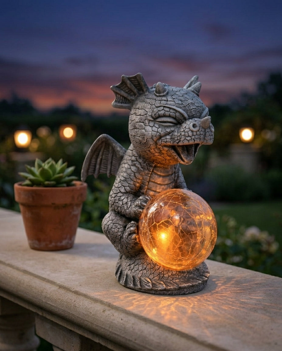 Dragon Orb LED-bordlampe – Varmt lys til hjem & kontor