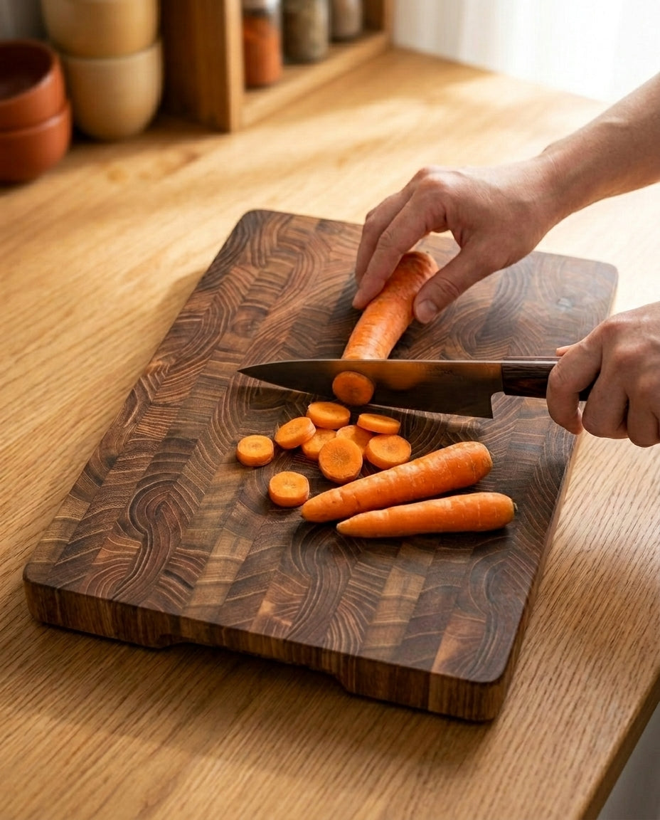 Skærebræt i Endetræ | Precision Kitchen Block
