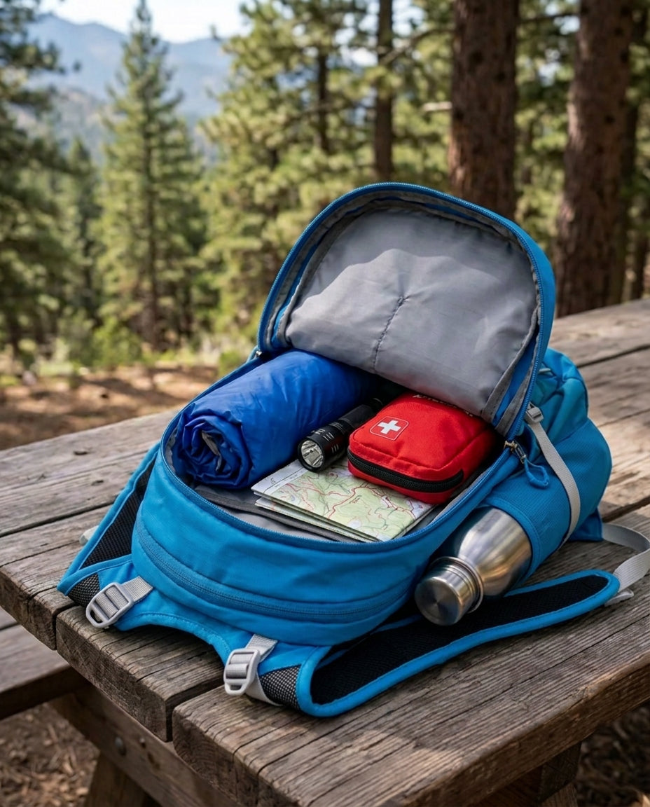 Vandtæt outdoor-rygsæk 20 L – TrailShield Pro