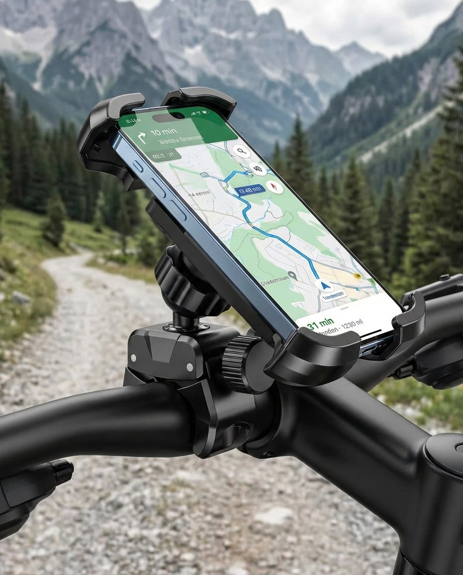 Cykeltelefonholder – 360° | Passer alle cykler