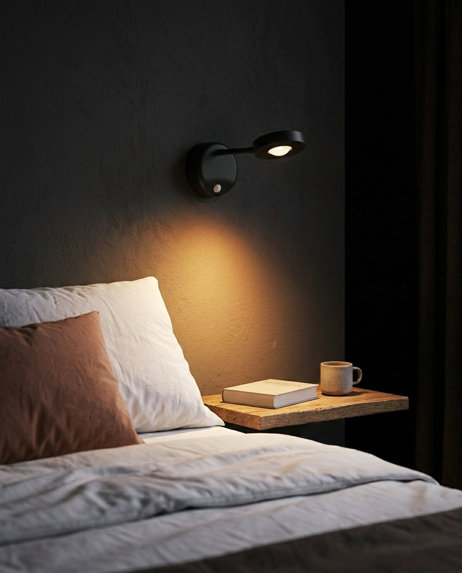 Trådløs LED-spotlight med bevægelsessensor | LumaSwivel 360