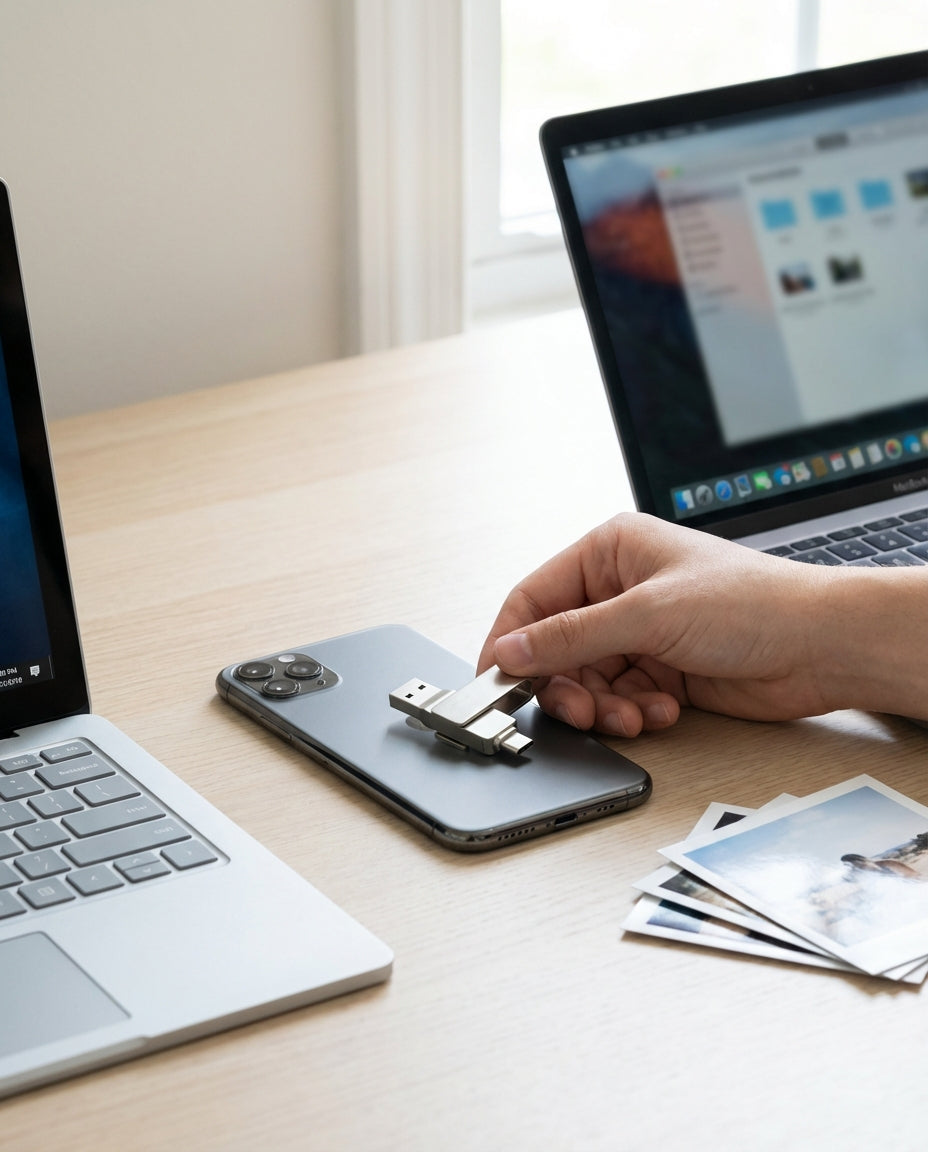 VaultDrive SwiftVault | USB-Stick — USB-C & USB-A
