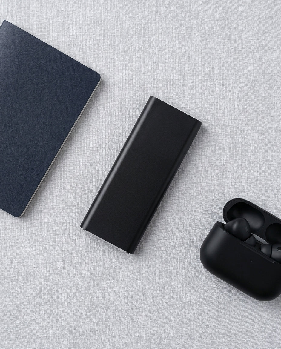 4TB Bærbar SSD | SlimVault USB-C Ekstern Harddisk