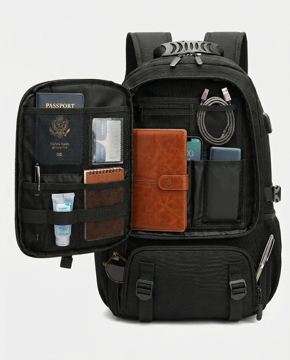 Udvidelig rejserygsæk 60L – Venture Alto Backpack