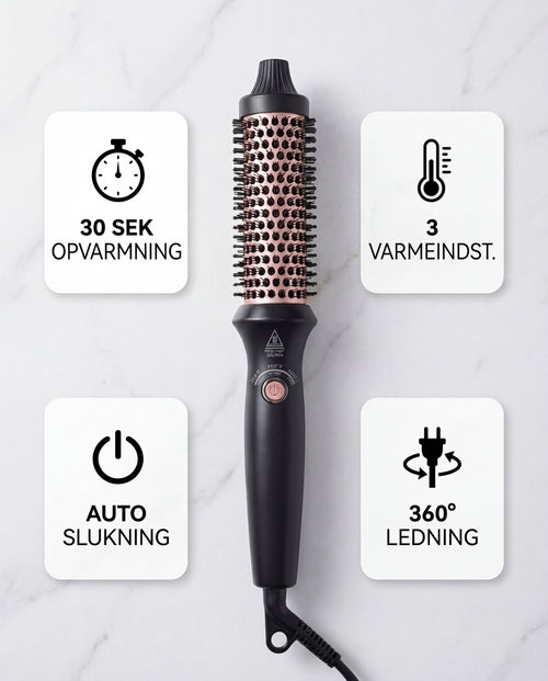 BlowoutPro | 3-i-1 Termisk Stylingbørste