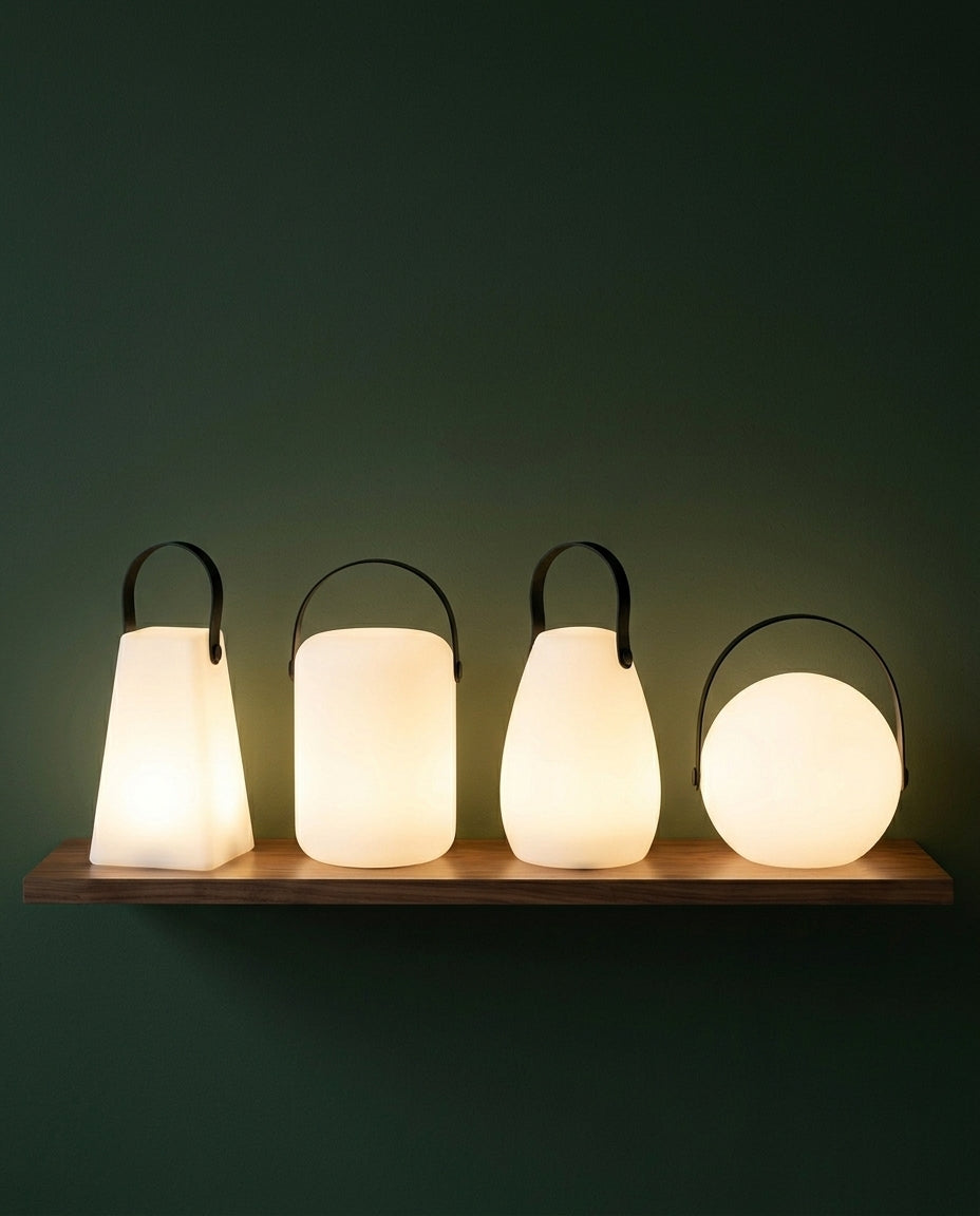 Bærbar LED-lygte | Trådløs genopladelig bordlampe