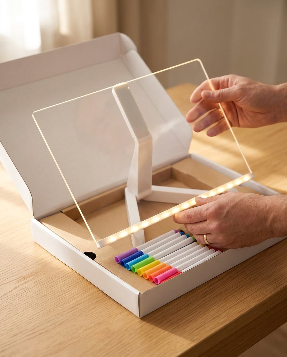 GlowBoard | LED-TEGNEBRÆT TIL BØRN