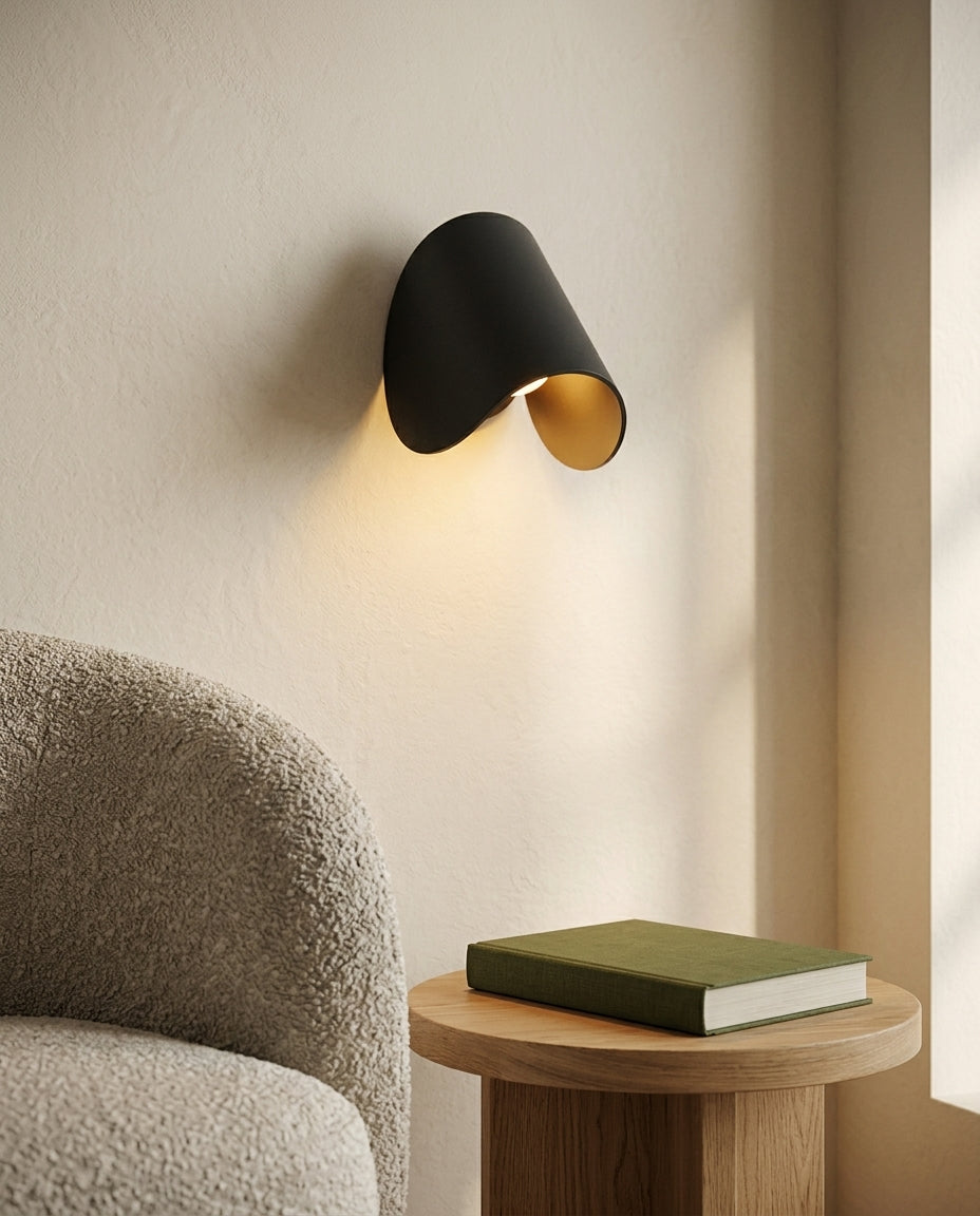 Farveskiftende LED-Væglampe | Moderne Mat Design