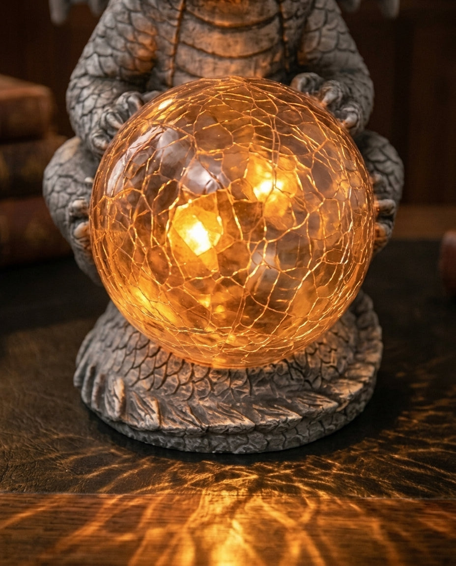Dragon Orb LED-bordlampe – Varmt lys til hjem & kontor