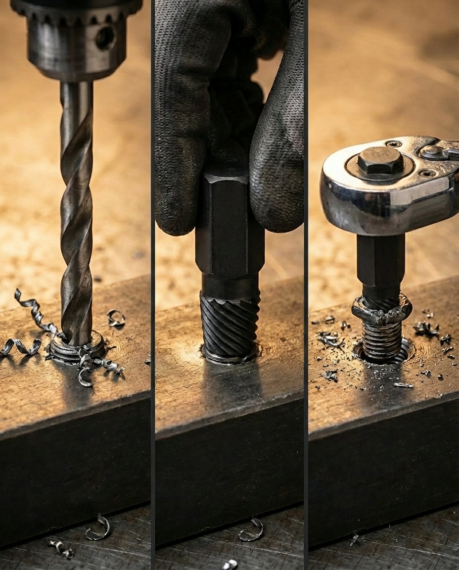 GripForce Pro 10-delt boltudtrækkersæt