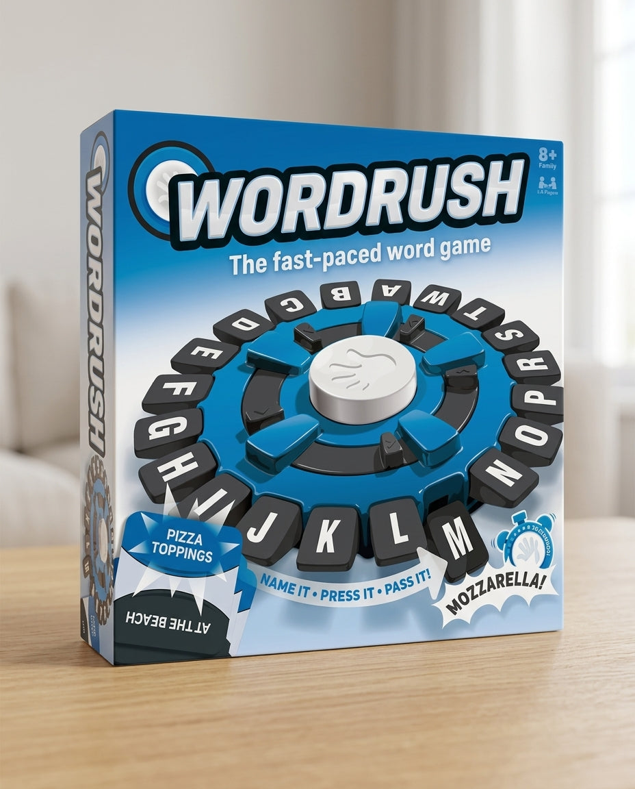 WordRush | ELEKTRONISK ORDSPIL