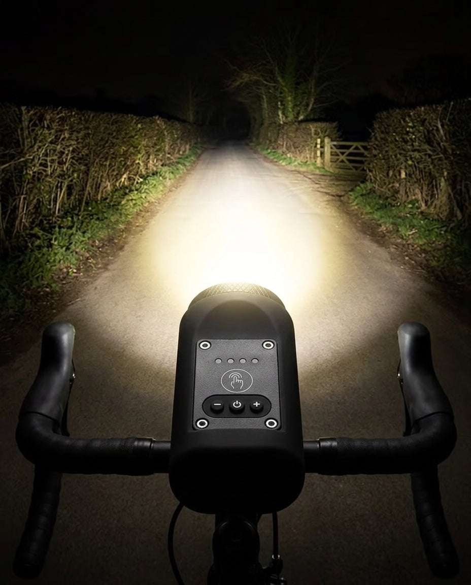 StreetGuard Cycle Beacon | 110 dB-horn og COB-forlygte i én