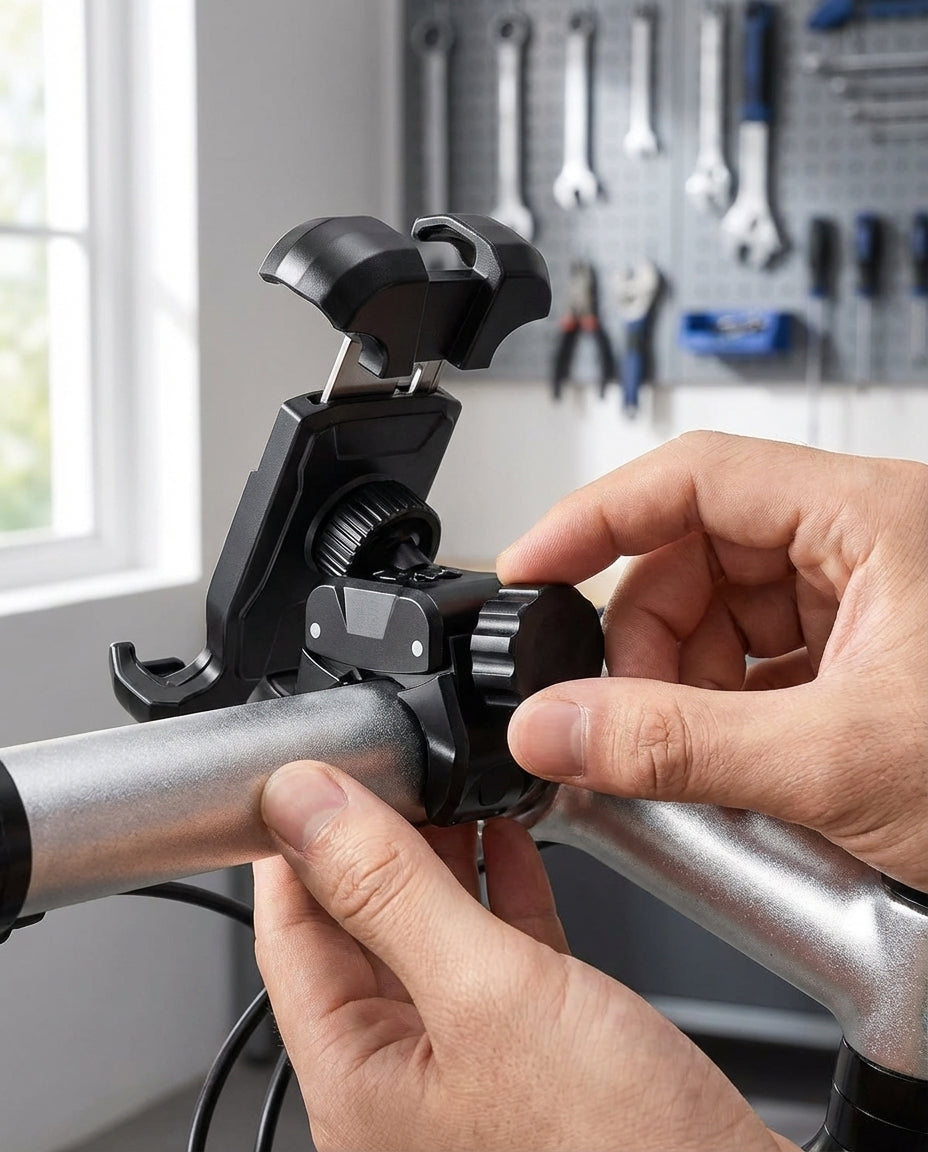 Cykeltelefonholder – 360° | Passer alle cykler
