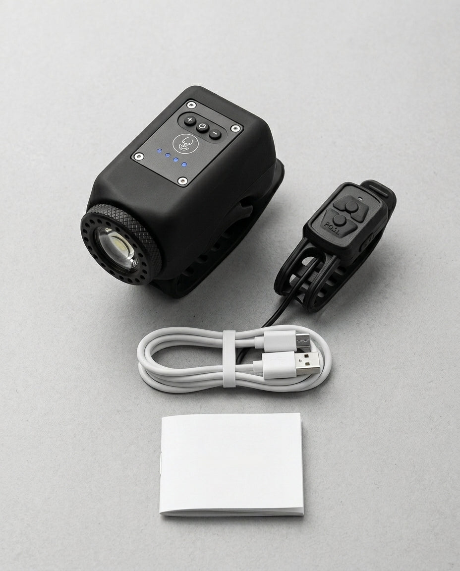 StreetGuard Cycle Beacon | 110 dB-horn og COB-forlygte i én