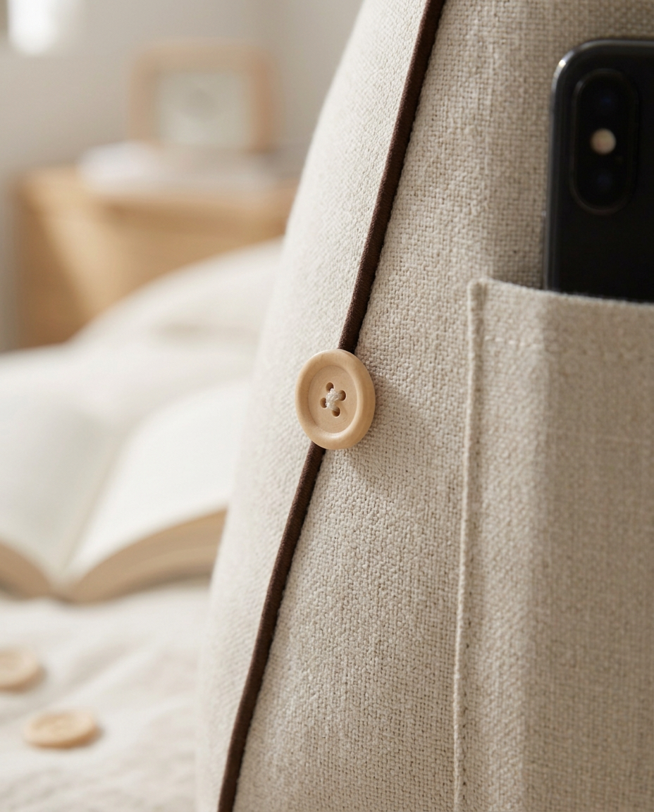 Kilepude til læsning | Ergonomisk rygstøttepude