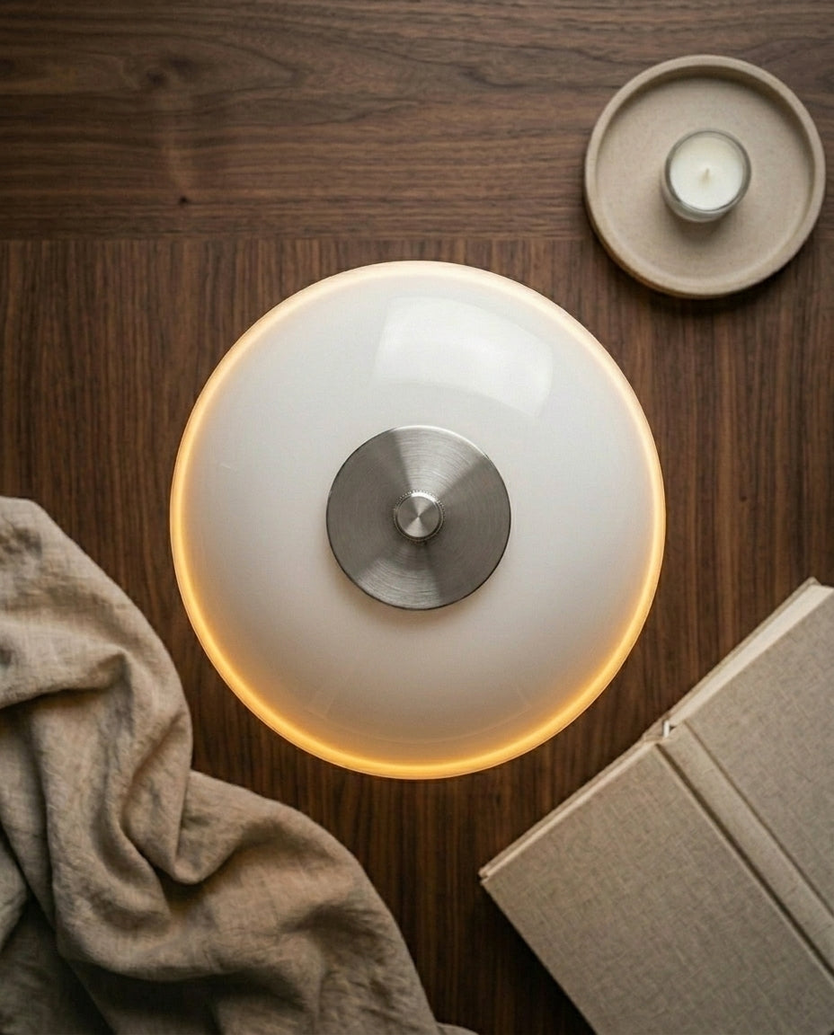LED-bordlampe – Skandinavisk design | Jern & glas