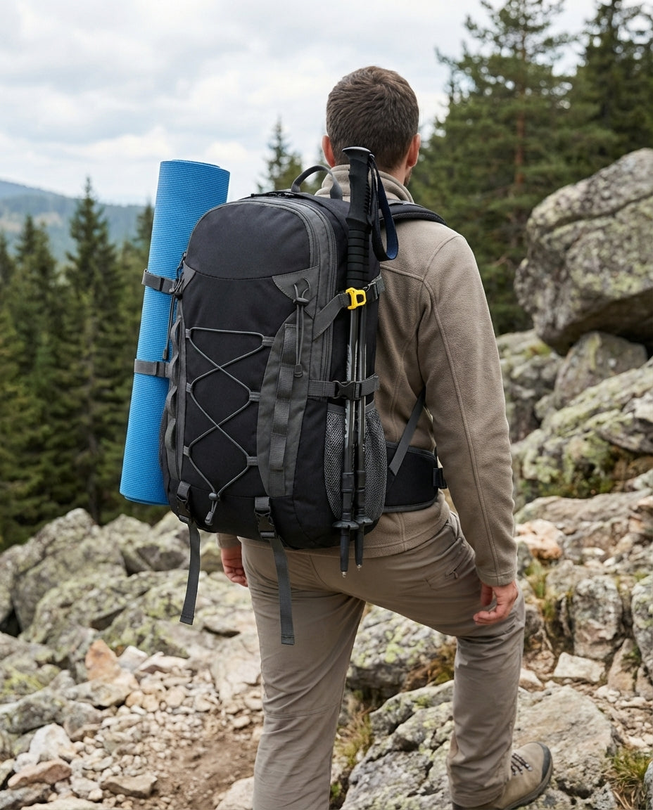 Vandreryggsæk 40L Vandtæt Letvægt – Summit Roam