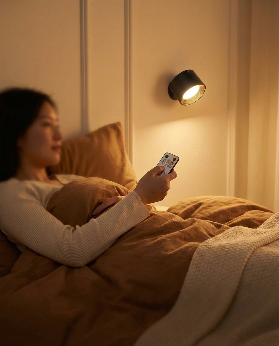 LumiOrb 360 — Trådløs væglampe