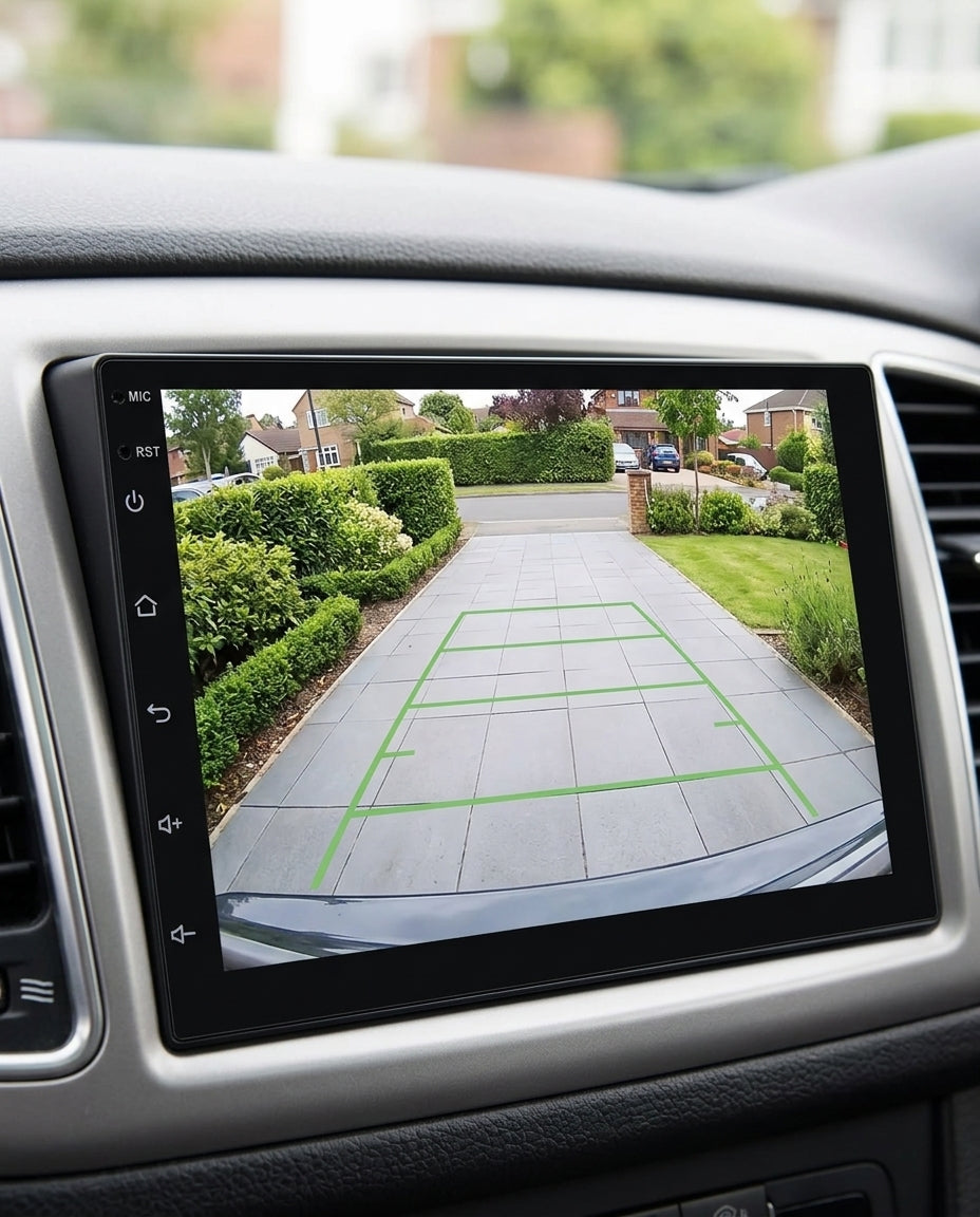 Android Dobbelt-DIN Bilstereo | 10" Touchskærm & GPS
