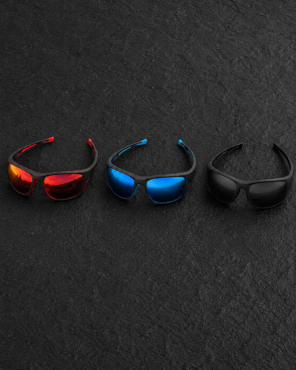 Polariserede Sportssolbriller UV400 | ShieldRay Pro