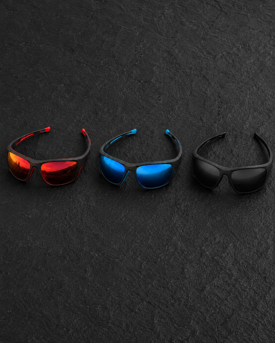 Polariserede Sportssolbriller UV400 | ShieldRay Pro